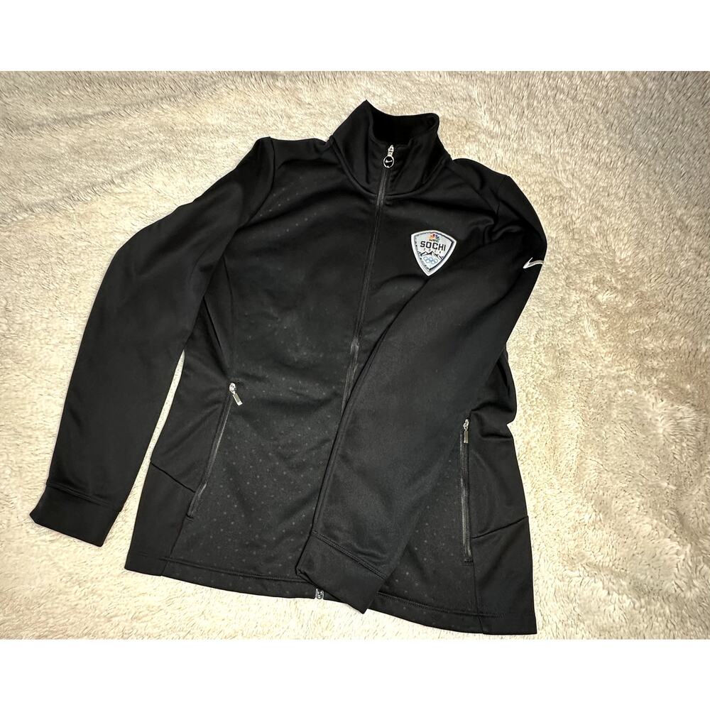2014 Sochi TEAM NBC NikeGolf Tour Performance zip-up Jacket